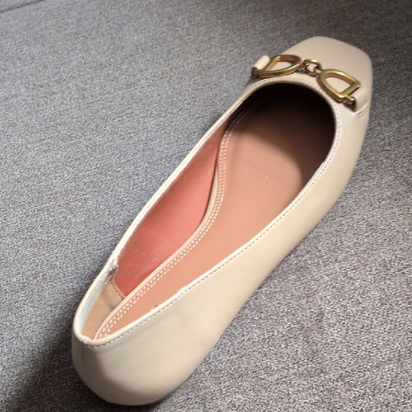 ASOS Beige Loafers with Gold Detail - Picture 1 of 1